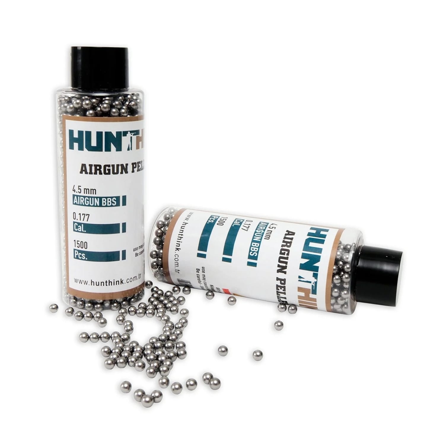 Hunthink 4.5 mm Çelik Bilye BBs (1500 Adet)